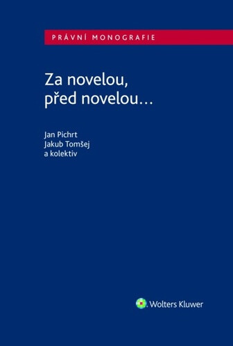 Kniha Za novelou, před novelou...