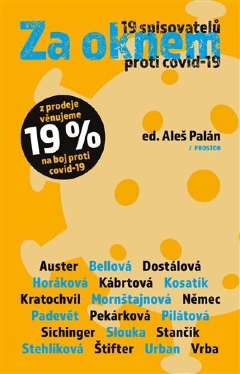 Kniha Za oknem - 19 spisovatelů proti covid-19