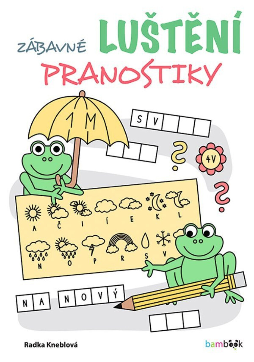 Kniha Zábavné luštění - Pranostiky