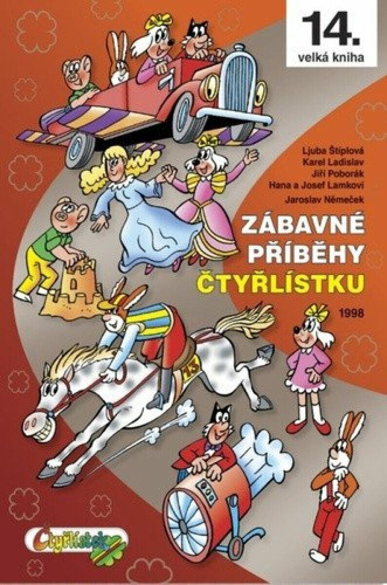 Kniha Zábavné příběhy Čtyřlístku