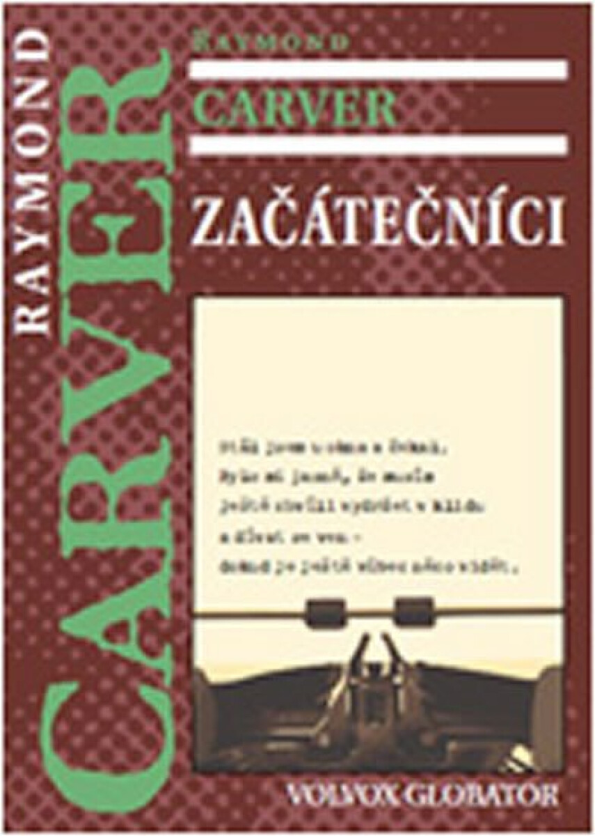 Kniha Začátečníci