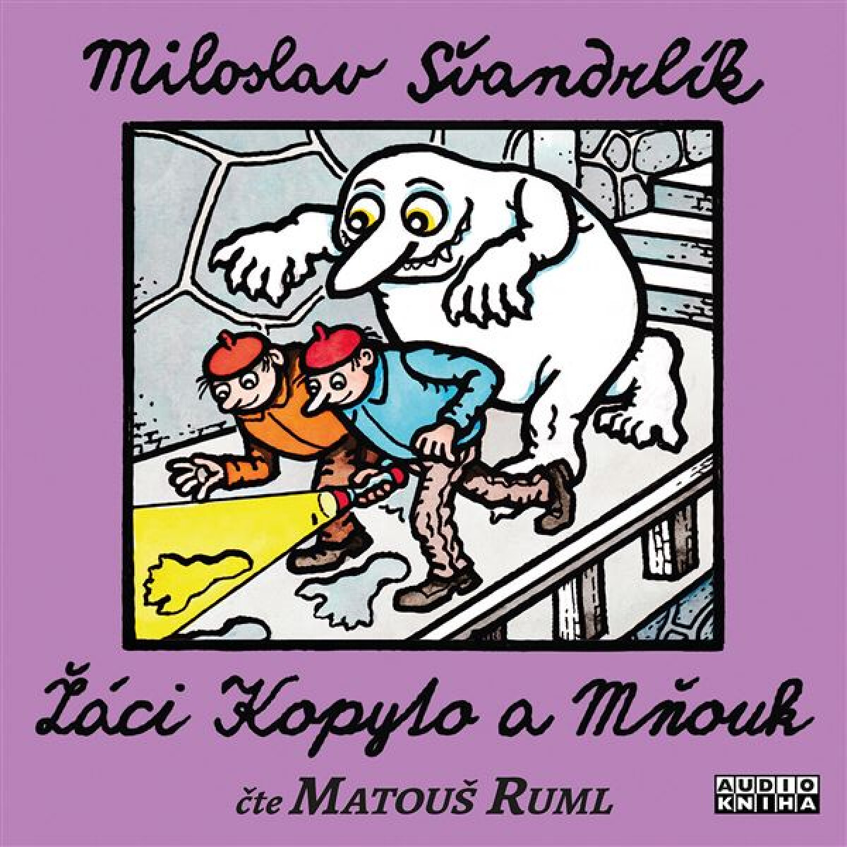 Levně Žáci Kopyto a Mňouk - Miloslav Švandrlík - audiokniha