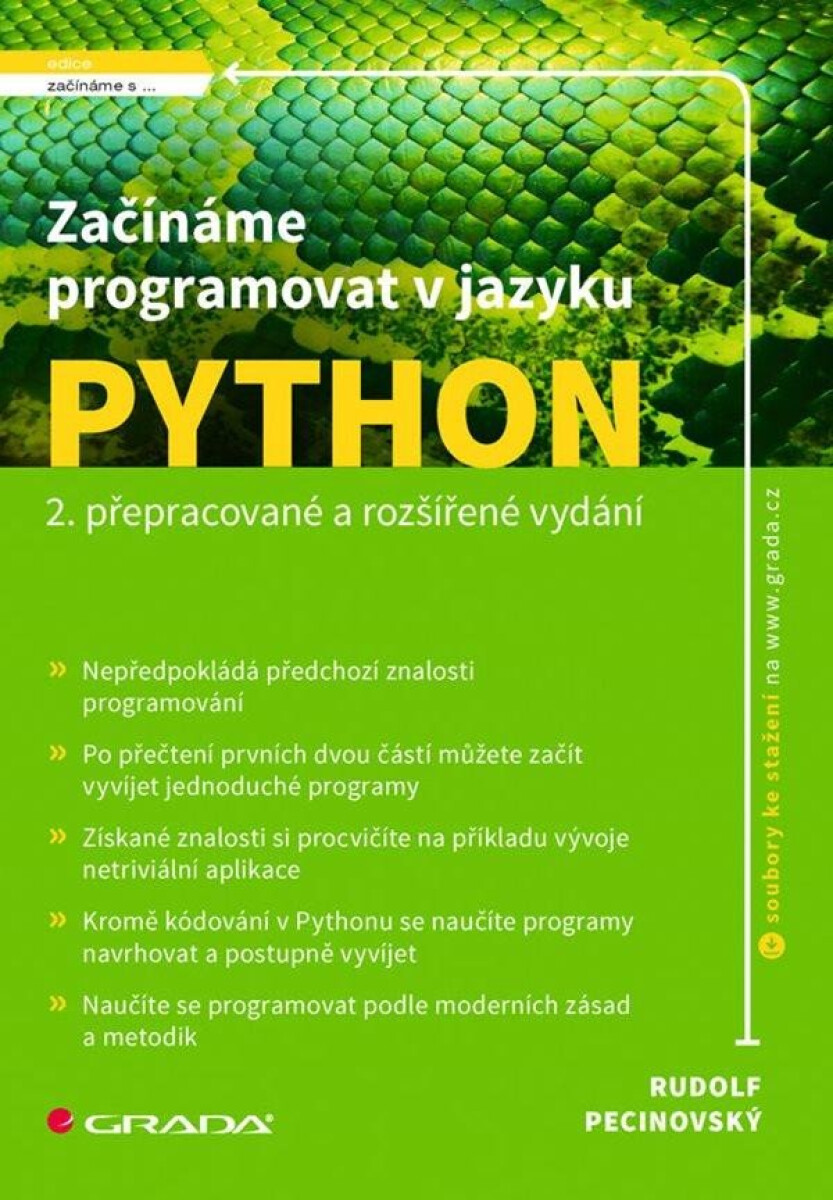 Kniha Začínáme programovat v jazyku Python