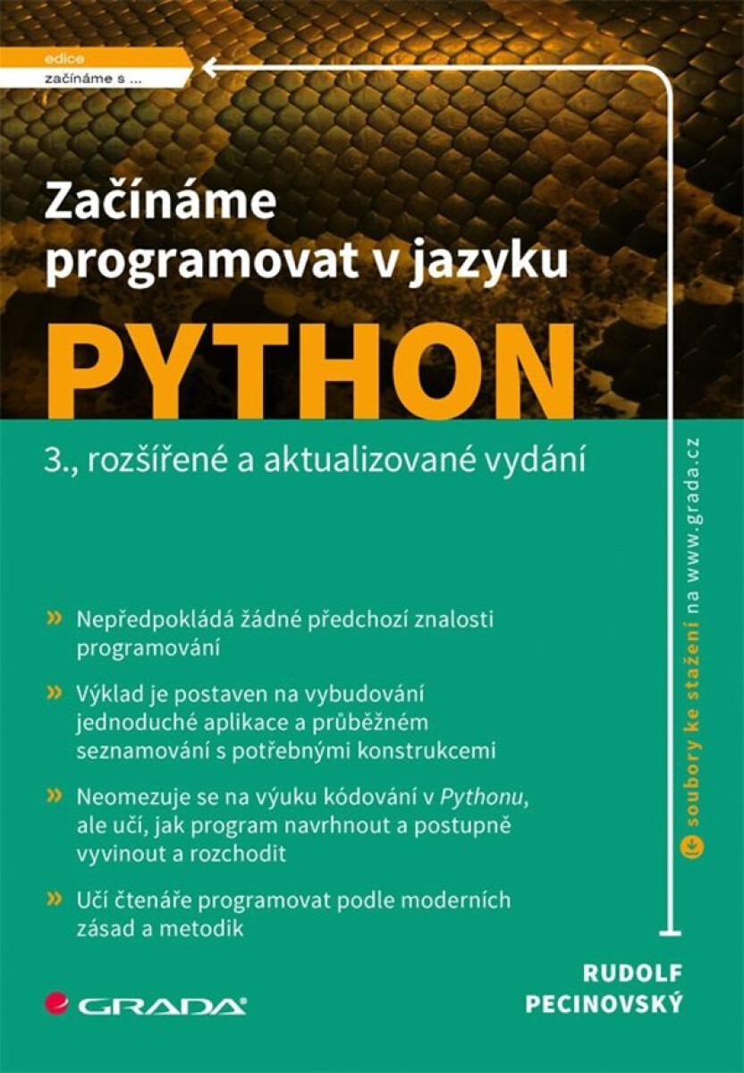 Začínáme programovat v jazyku Python, 3. vydání koupíte na Knihydobrovsky.cz