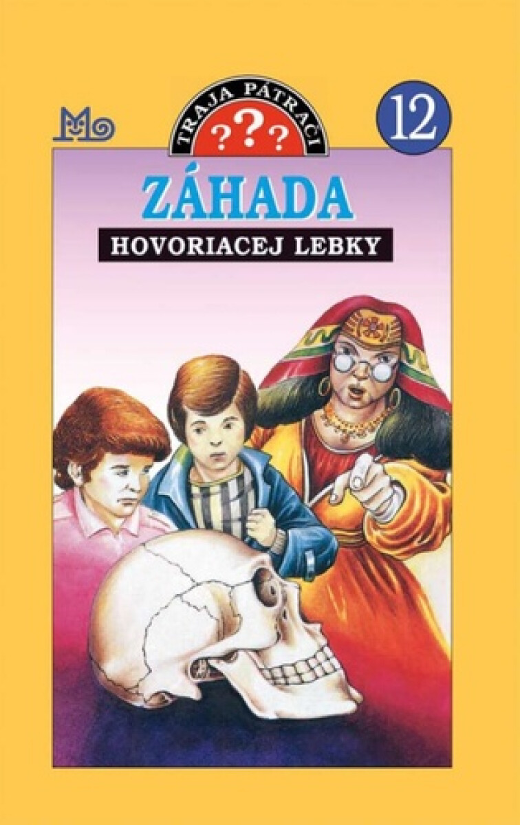 Kniha Traja pátrači 12 - Záhada hovoriacej lebky