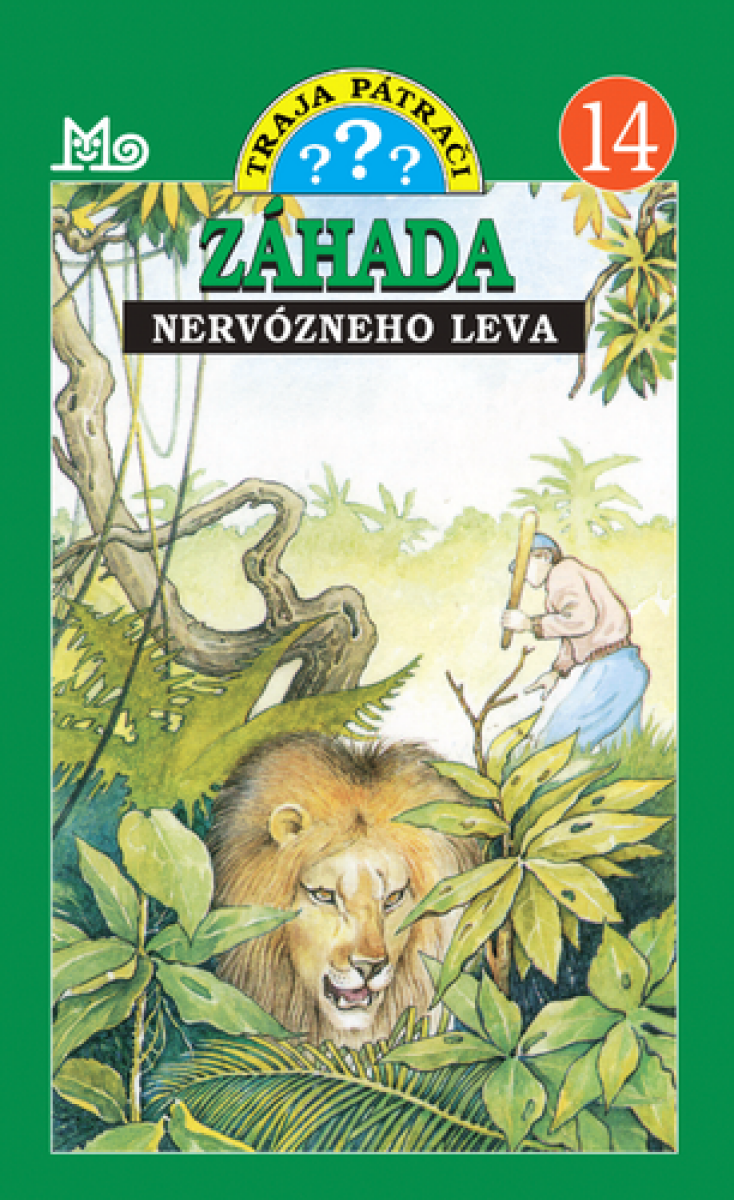 Kniha Traja pátrači 14 - Záhada nervózneho leva