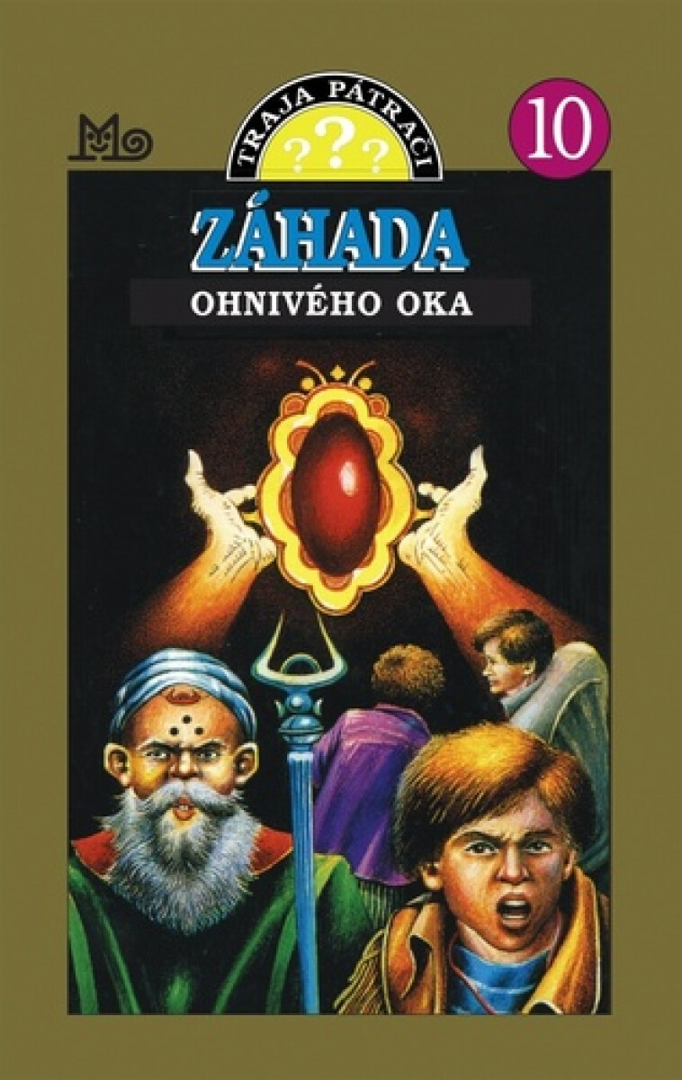 Kniha Záhada ohnivého oka