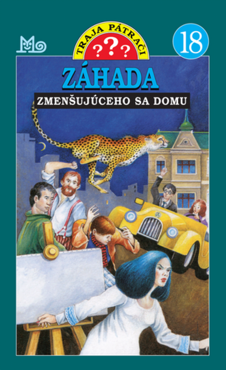 Kniha Traja pátrači 18 - Záhada zmenšujúceho sa domu