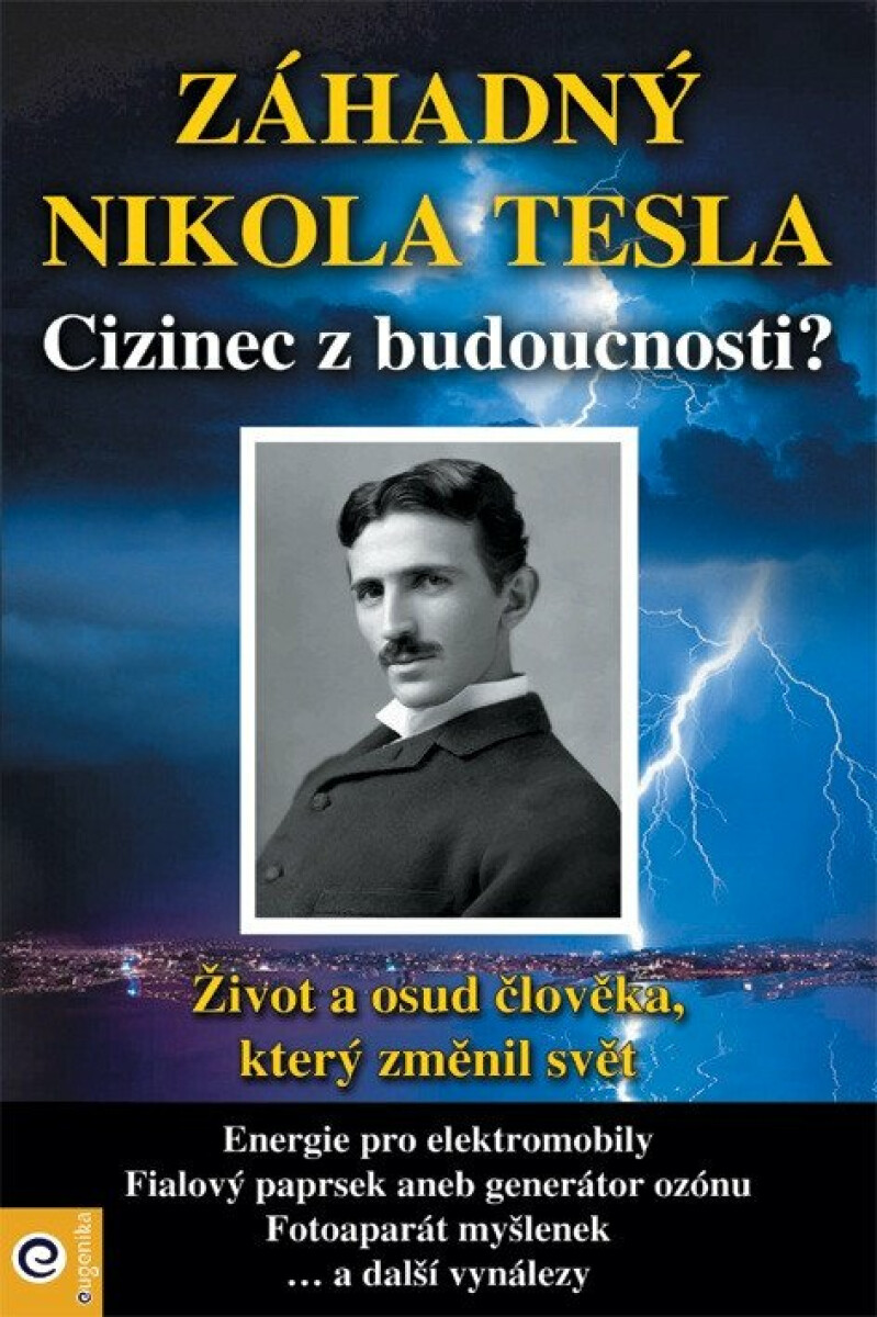 Kniha Záhadný Nikola Tesla
