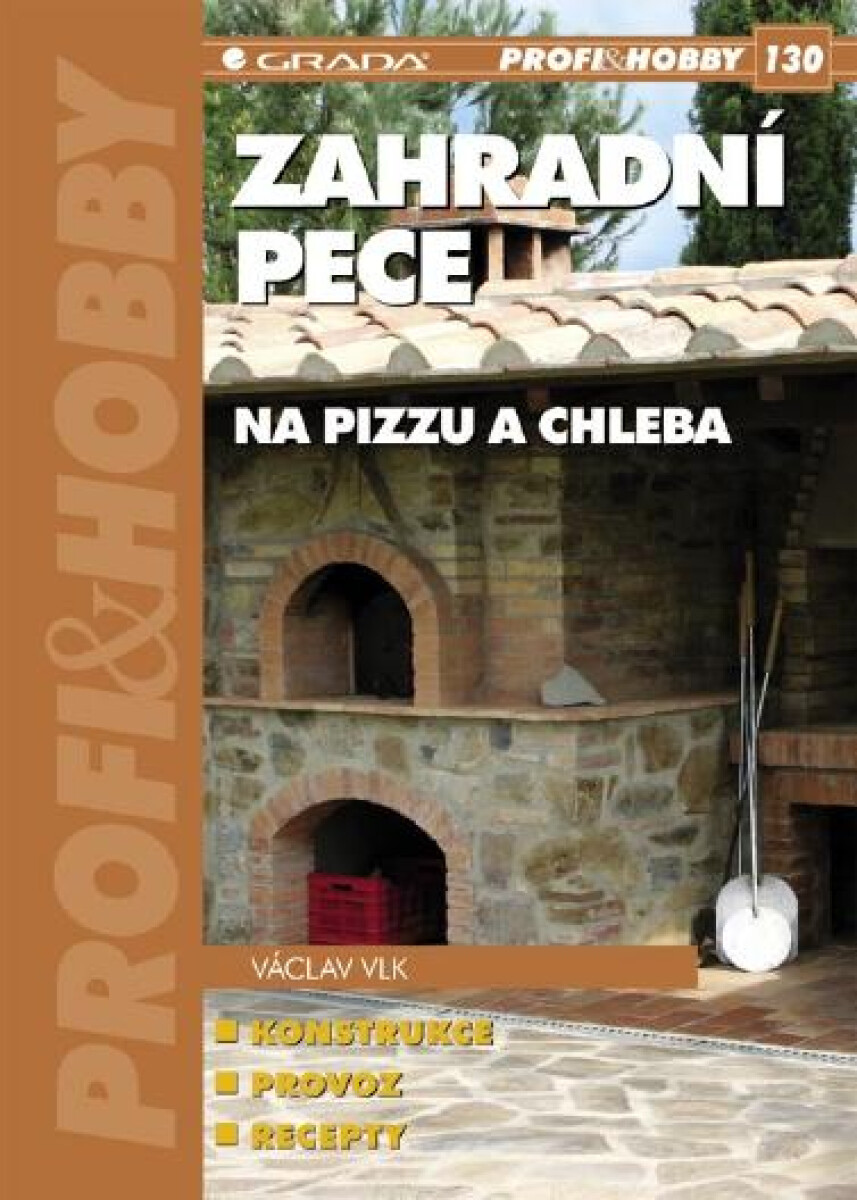 Zahradní pece na pizzu a chleba - Václav Vlk