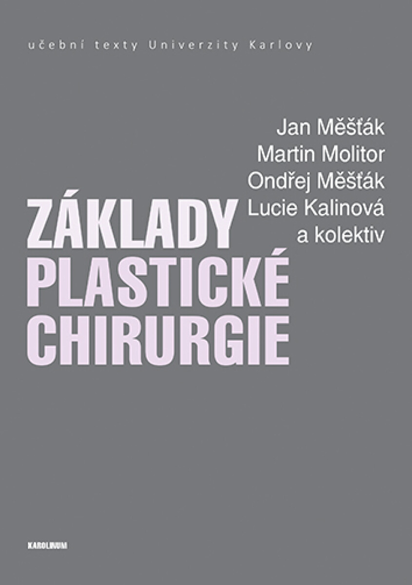 Základy plastické chirurgie - Jan Měšťák, Martin Molitor, Měšťák Ondřej, Lucie Kalinová