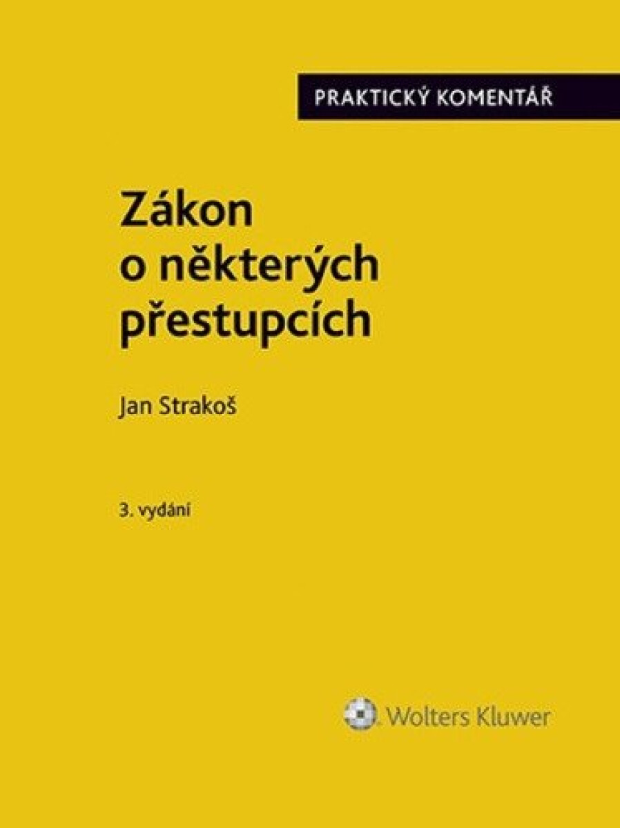 Kniha Zákon o některých přestupcích