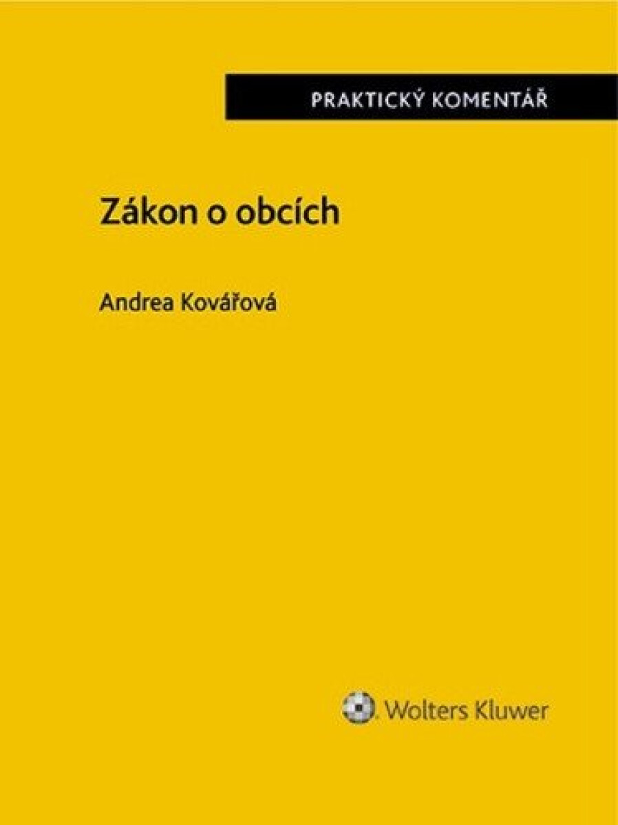 Kniha Zákon o obcích