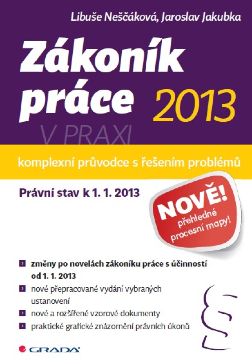 Zákoník práce 2013 v praxi - komplexní průvodce - Libuše Neščáková, Jaroslav Jakubka