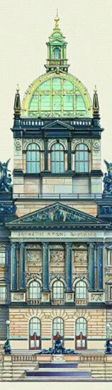 Záložka - Praha Národní muzeum