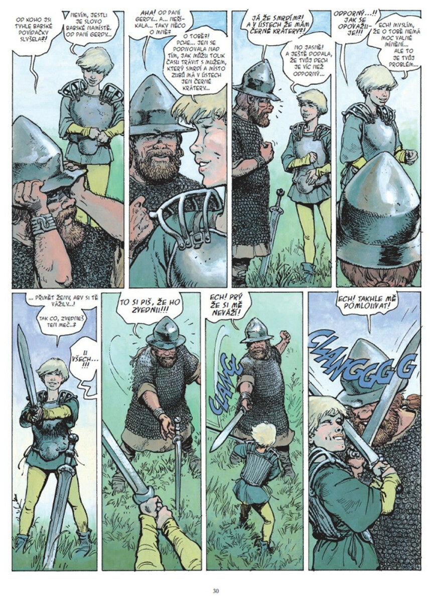 Žalozpěv ztracených zemí 1 - Grzegorz Rosinski, Jean Dufaux (obrázek 3)