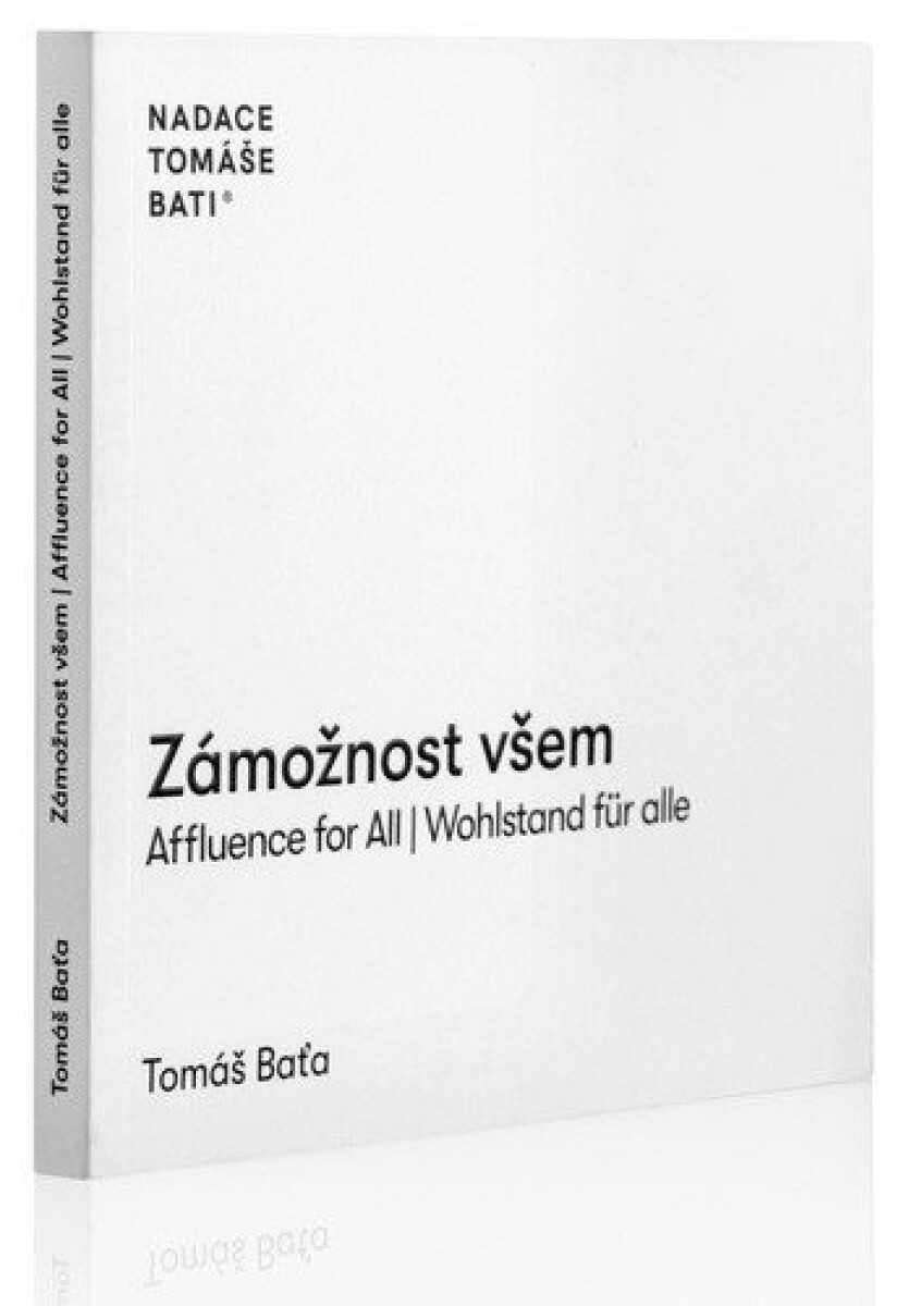Kniha Zámožnost všem / Affluence for All / Wahlstand für alle