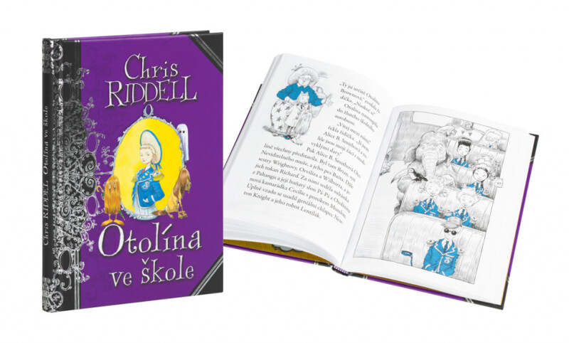Zapeklité případy malé Otolíny - speciální dárkové balení - Chris Riddell (obrázek 4)