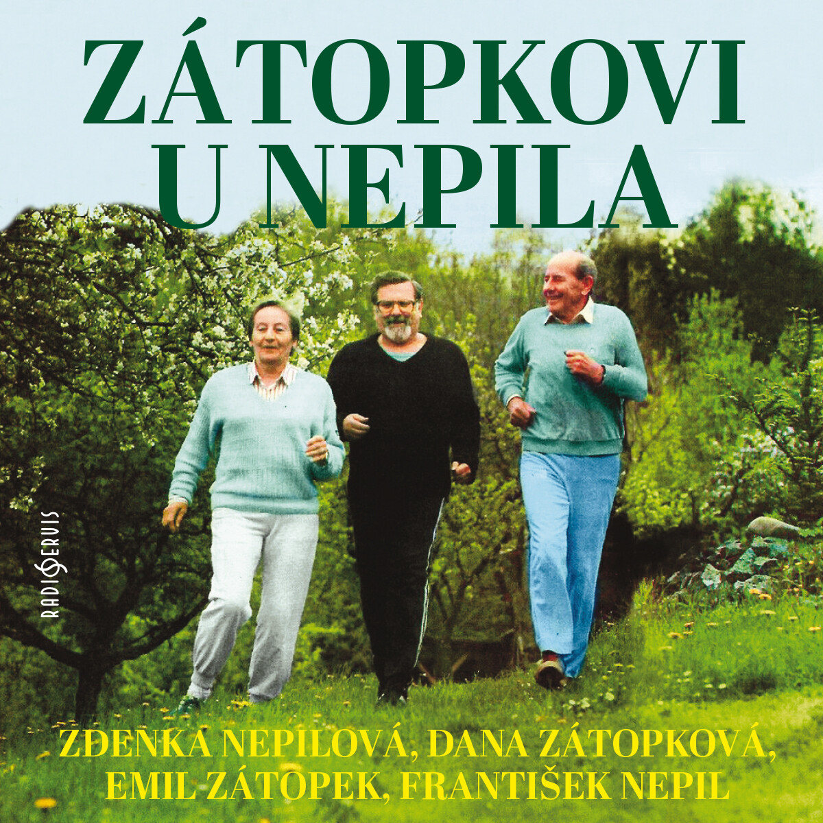 Levně Zátopkovi u Nepila - František Nepil - audiokniha