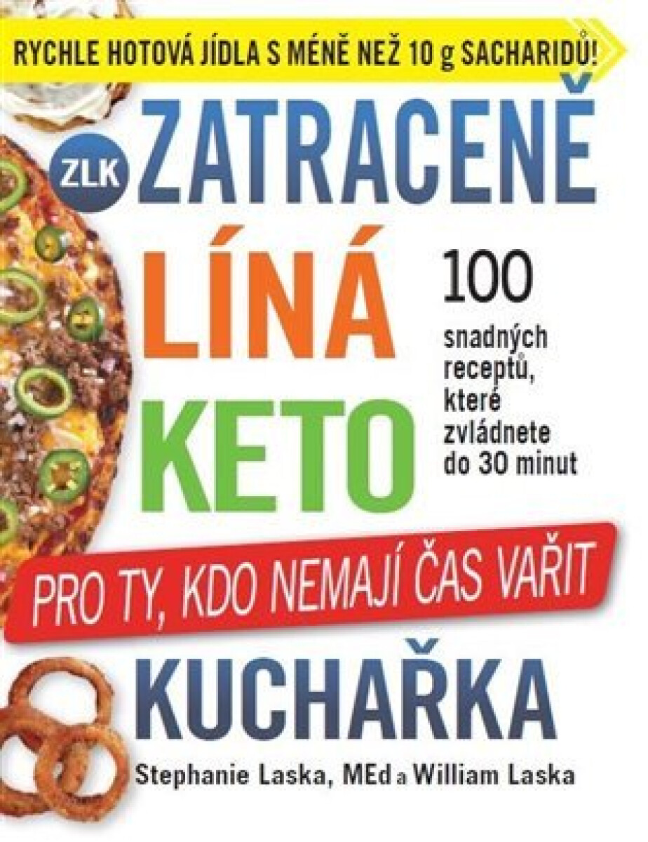 Kniha Zatraceně líná keto kuchařka