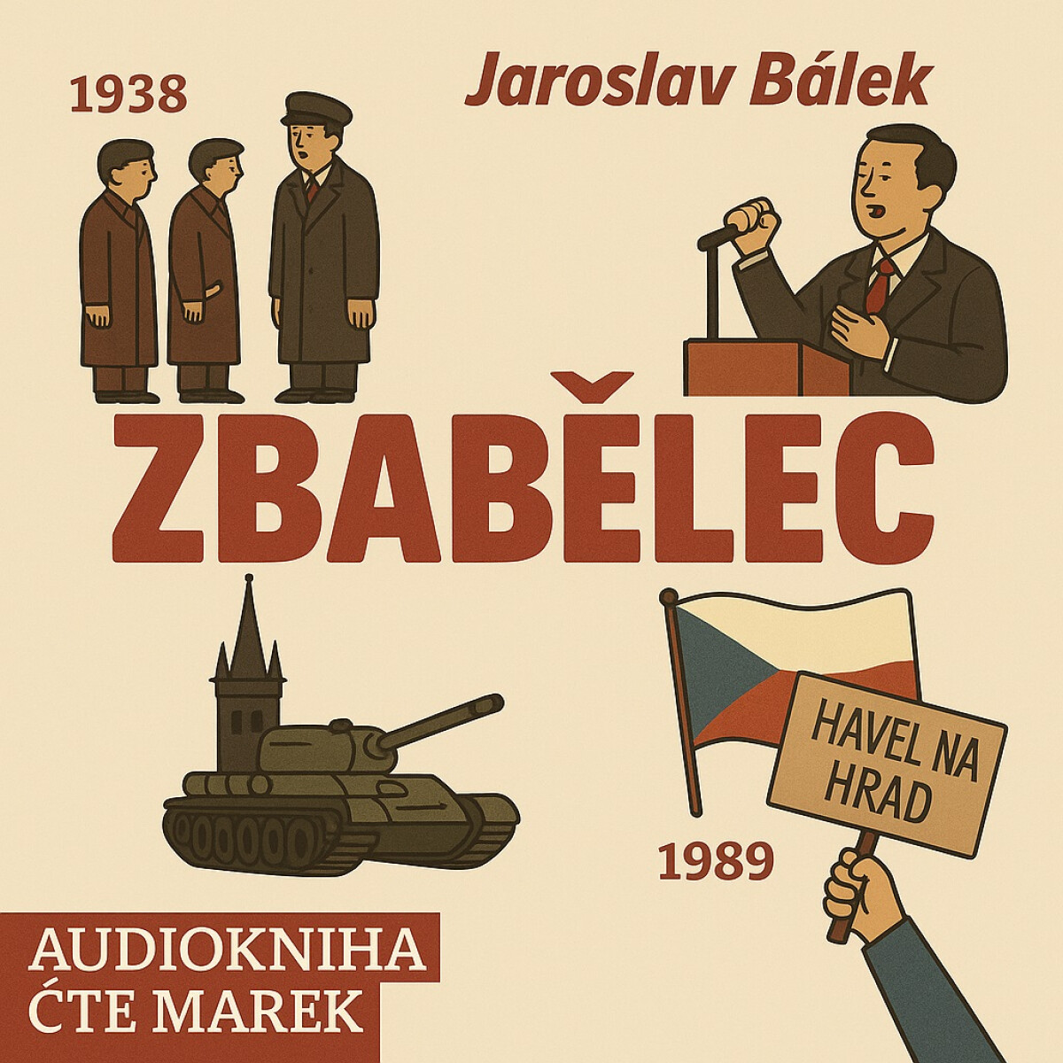 Levně Zbabělec - Jaroslav Bálek - audiokniha