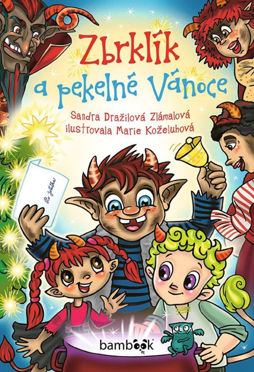 Kniha Zbrklík a pekelné Vánoce