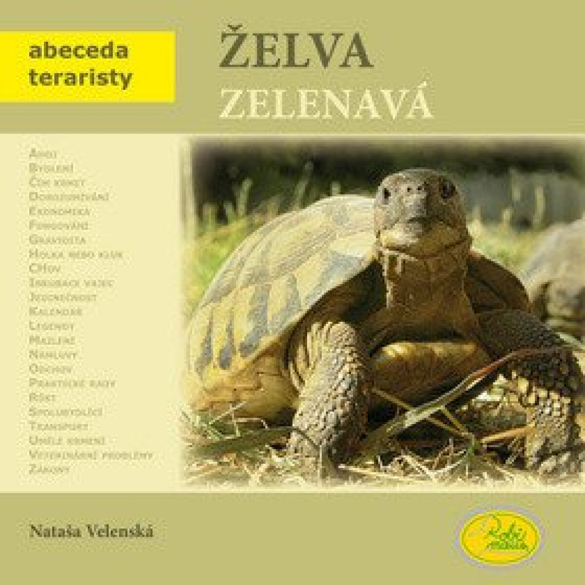 Kniha Želva zelenavá