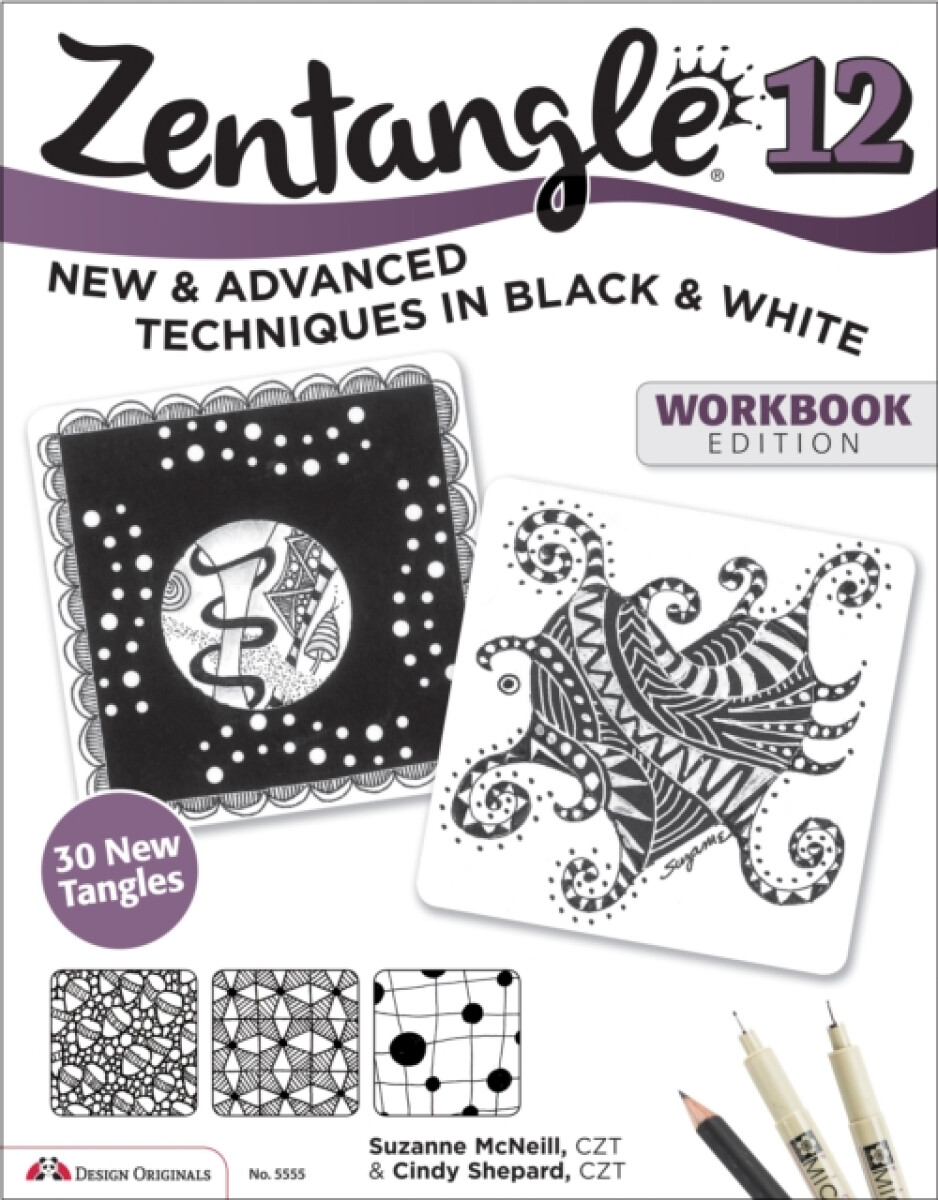 Kniha Zentangle 12, Workbook Edition