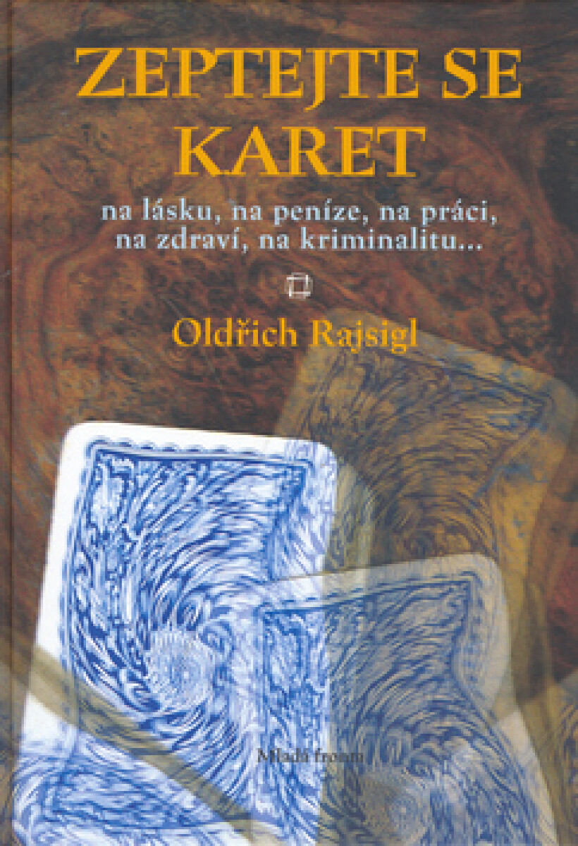 Kniha Zeptejte se karet (poškozená)