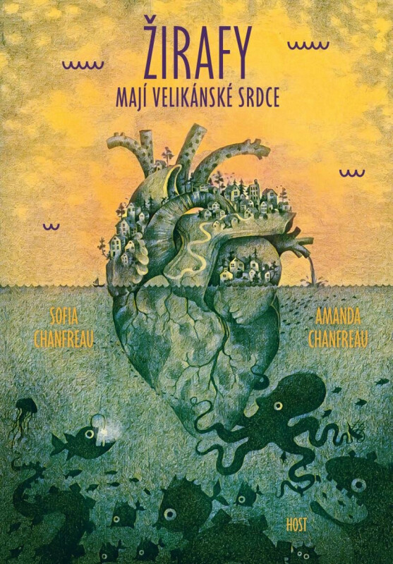 Kniha Žirafy mají velikánské srdce