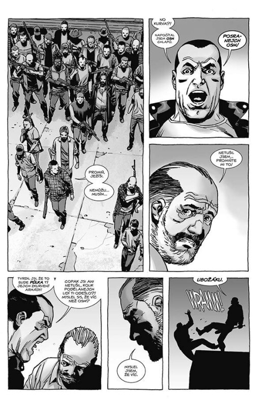 Živí mrtví 20 - Totální válka 1. část - Robert Kirkman, Charlie Adlard, Cliff Rathburn (obrázek 4)