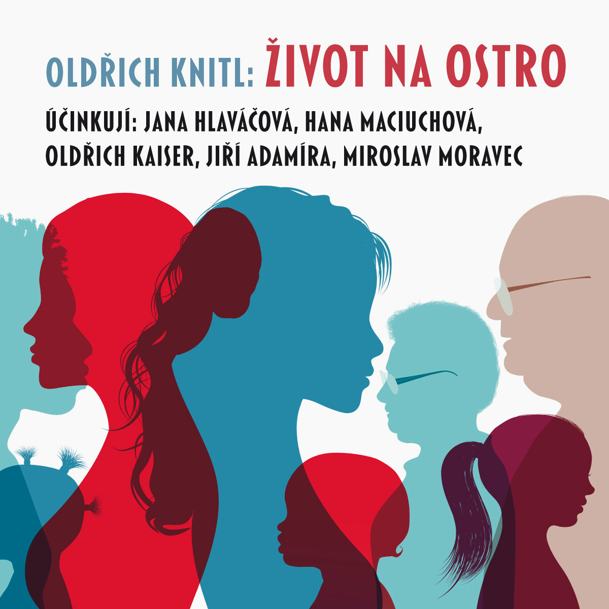 Levně Život na ostro - Oldřich Knitl - audiokniha