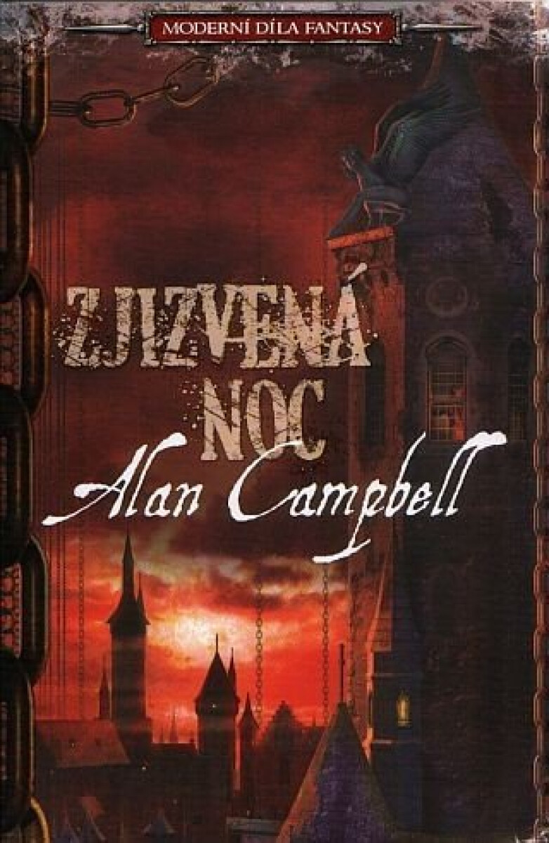 Kniha Zjizvená noc - Moderní díla fantasy
