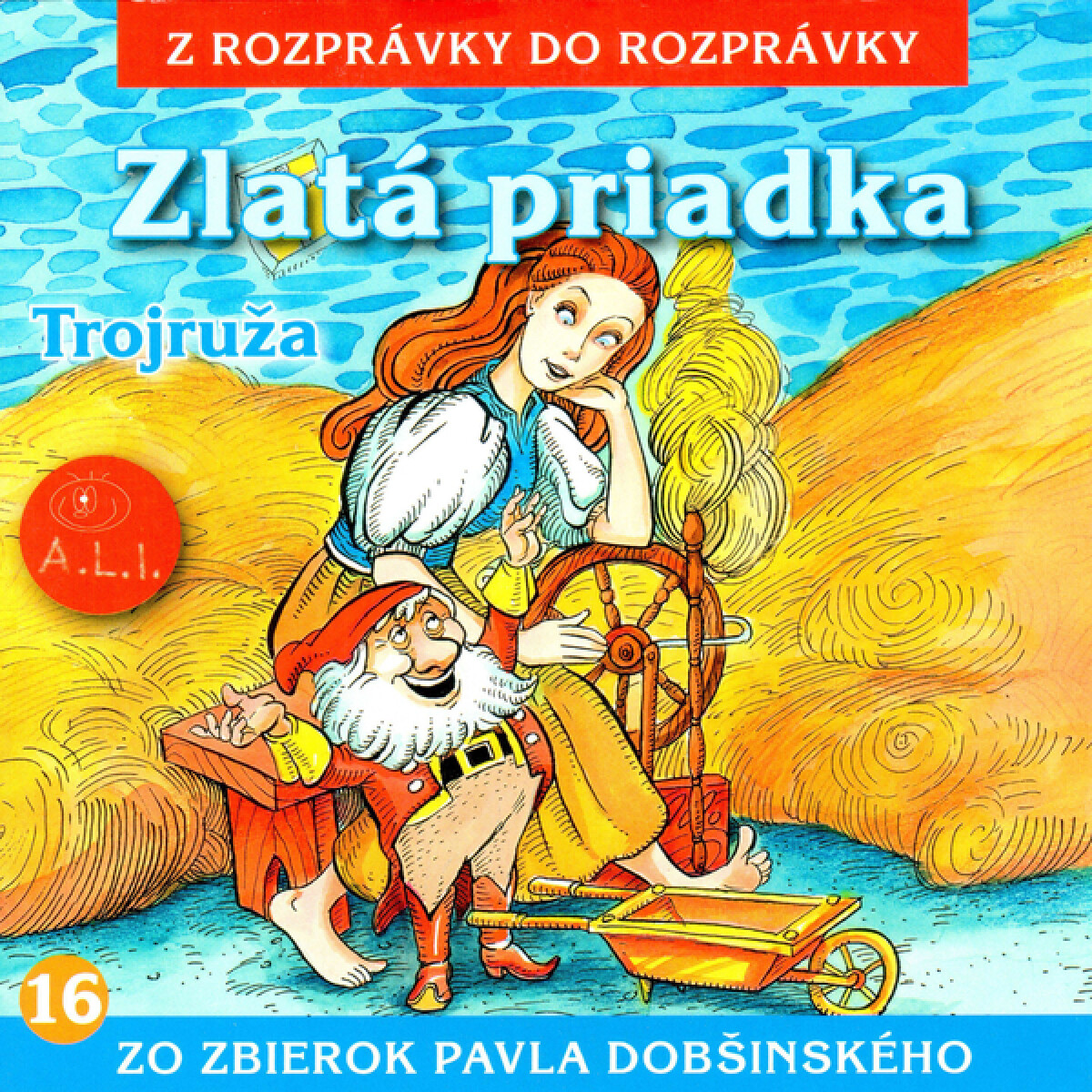Levně Zlatá priadka - audiokniha