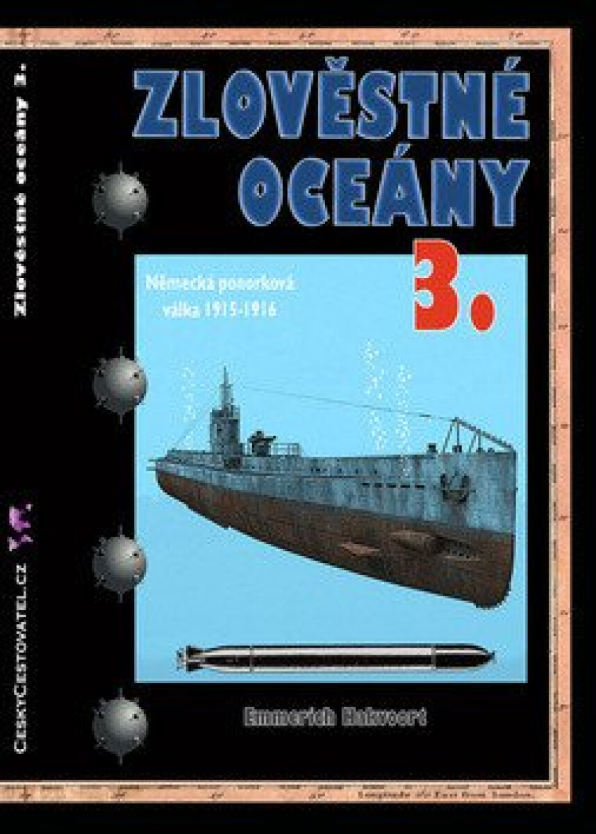 Kniha Zlověstné oceány 3.
