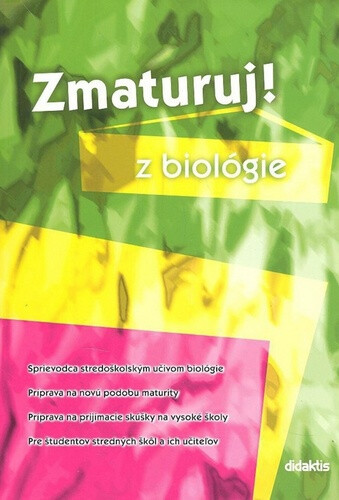Kniha Zmaturuj! z biológie