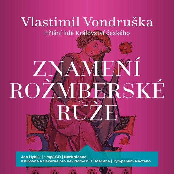 Levně Znamení rožmberské růže - Vlastimil Vondruška - audiokniha
