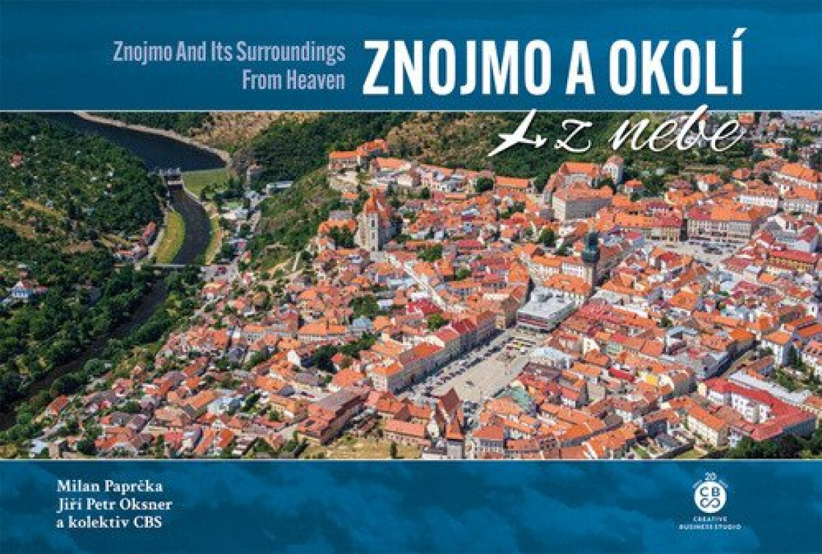 Kniha Znojmo a okolí z nebe