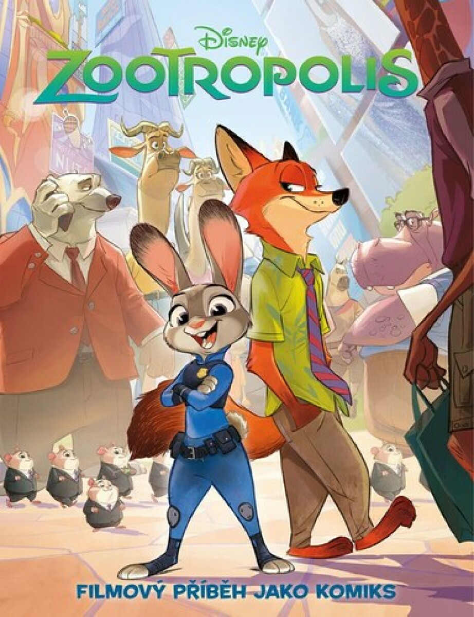 Kniha Zootropolis - Filmový příběh jako komiks
