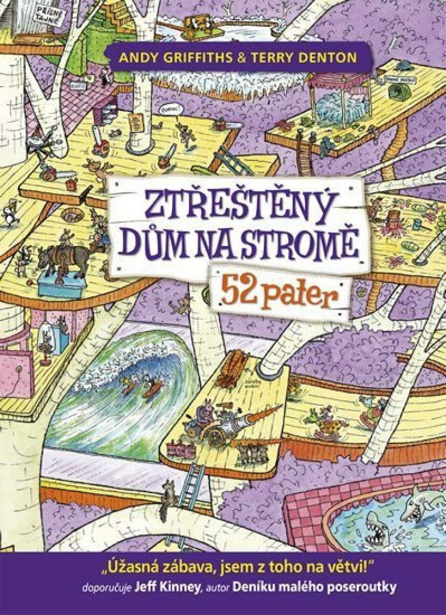 Kniha Ztřeštěný dům na stromě - 52 pater