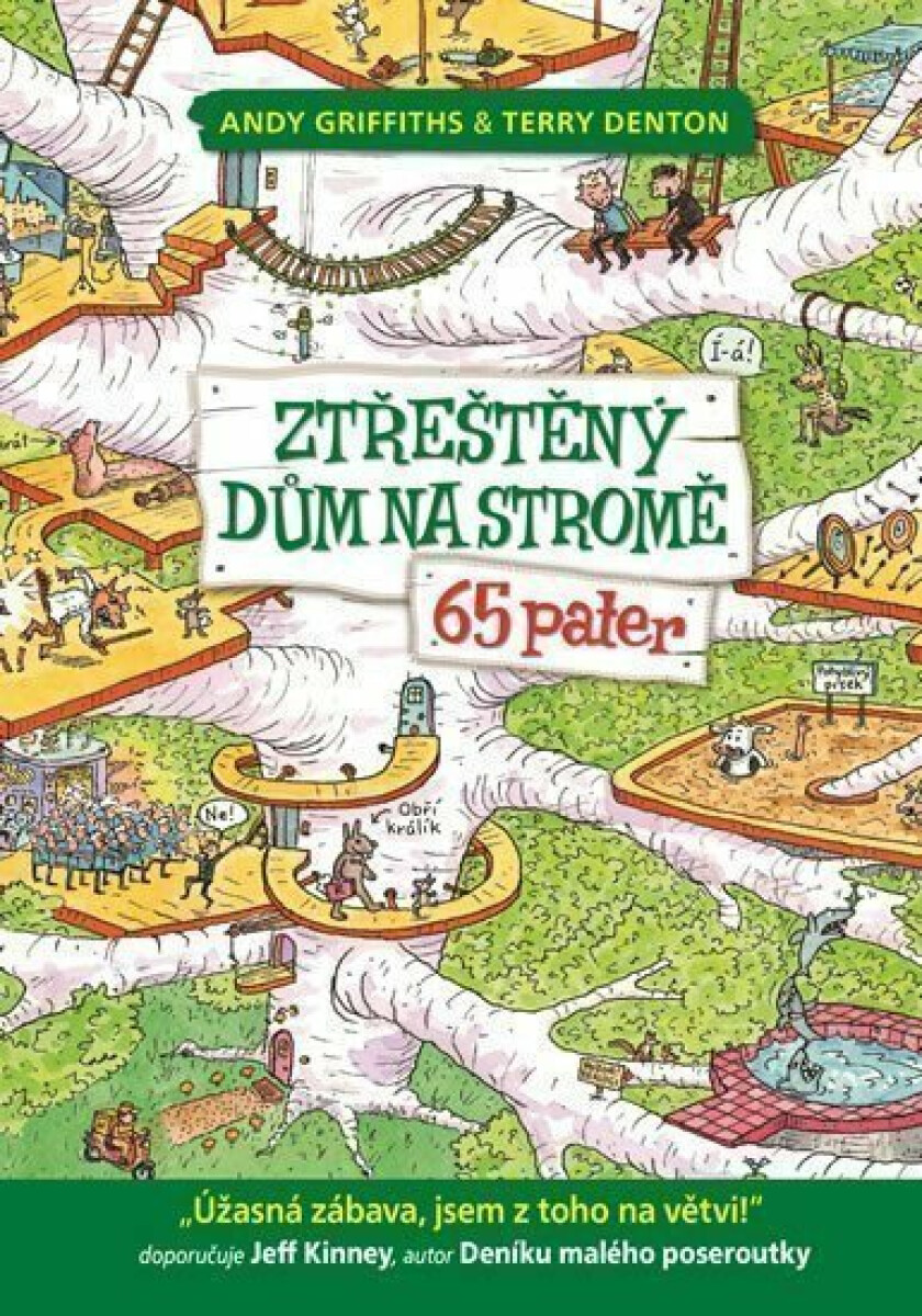 Kniha Ztřeštěný dům na stromě - 65 pater