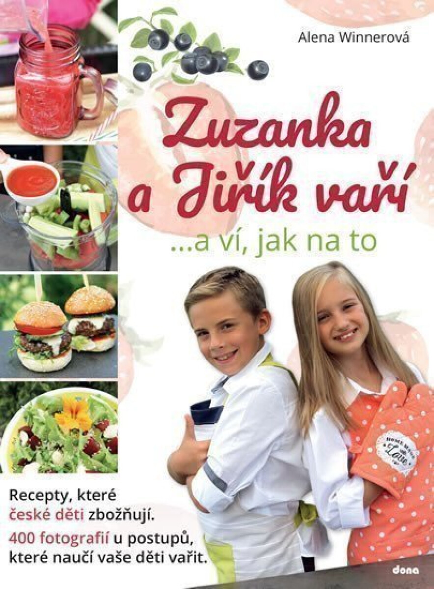 Kniha Zuzanka a Jiřík vaří …a ví, jak na to