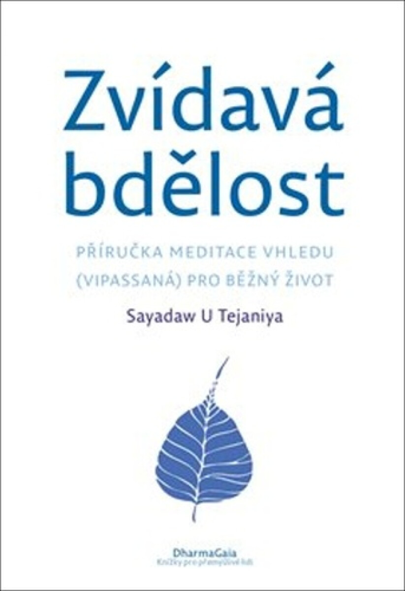 Kniha Zvídavá bdělost
