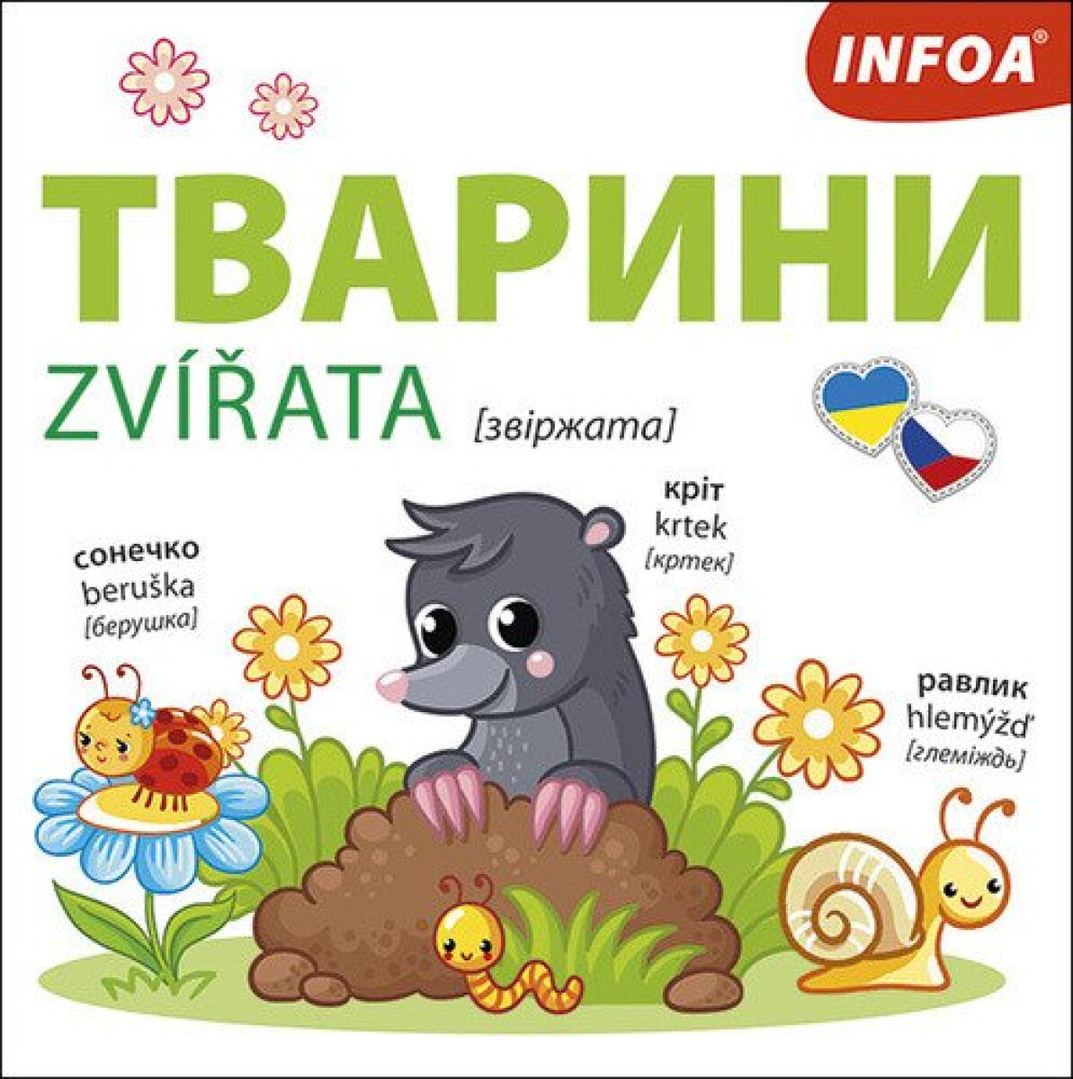Kniha Ukrajinsko-české leporelo