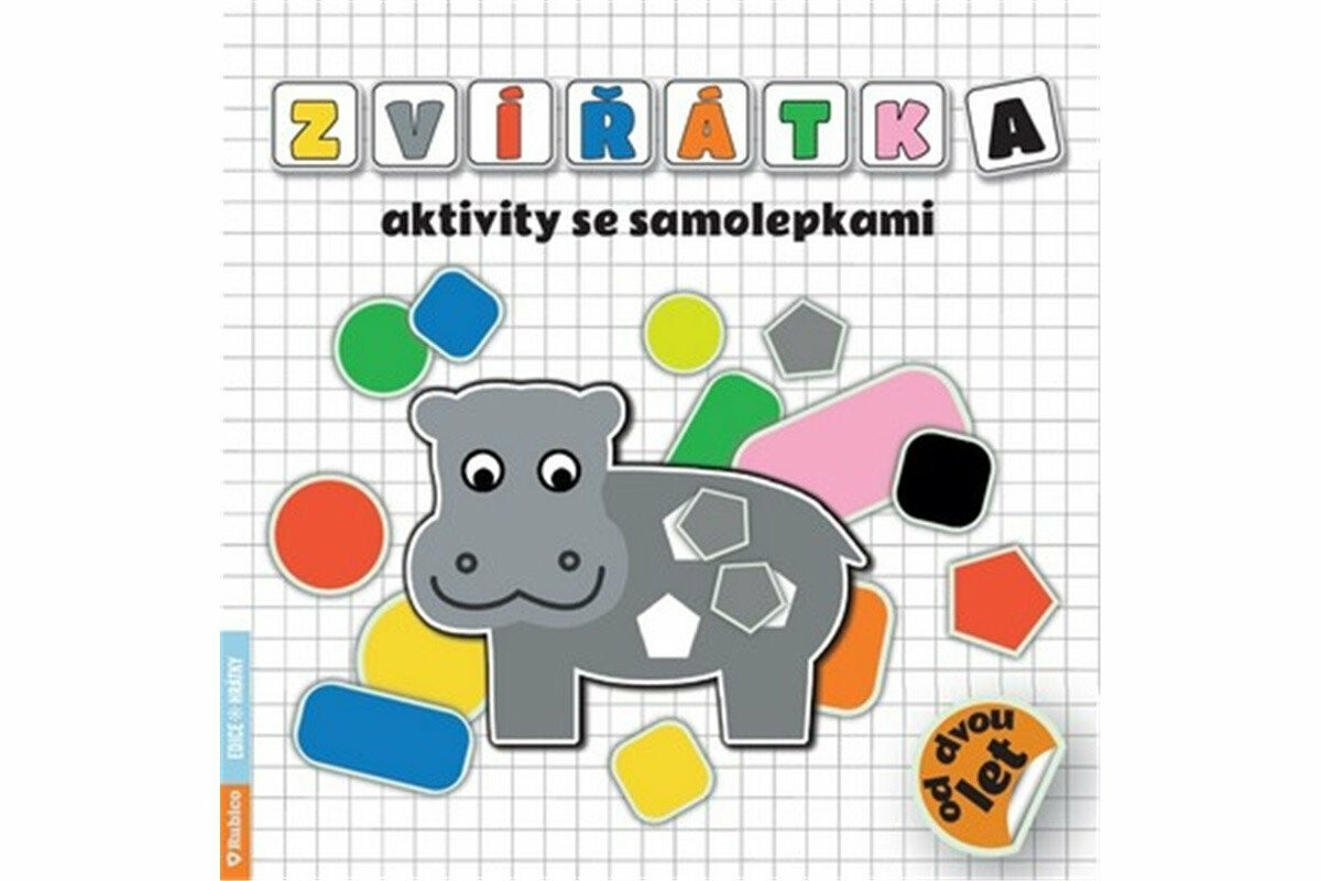 Kniha Zvířátka - aktivity se samolepkami