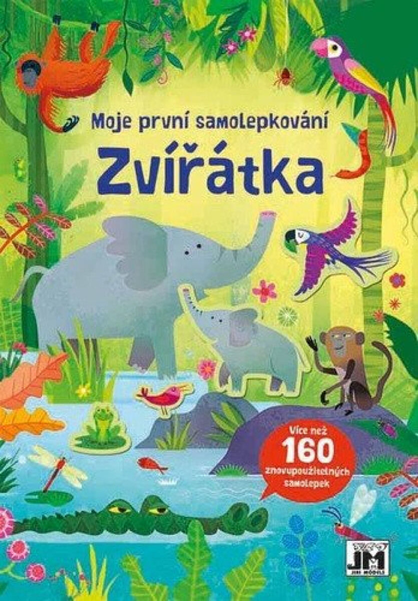 Kniha Zvířátka - Moje první samolepkování