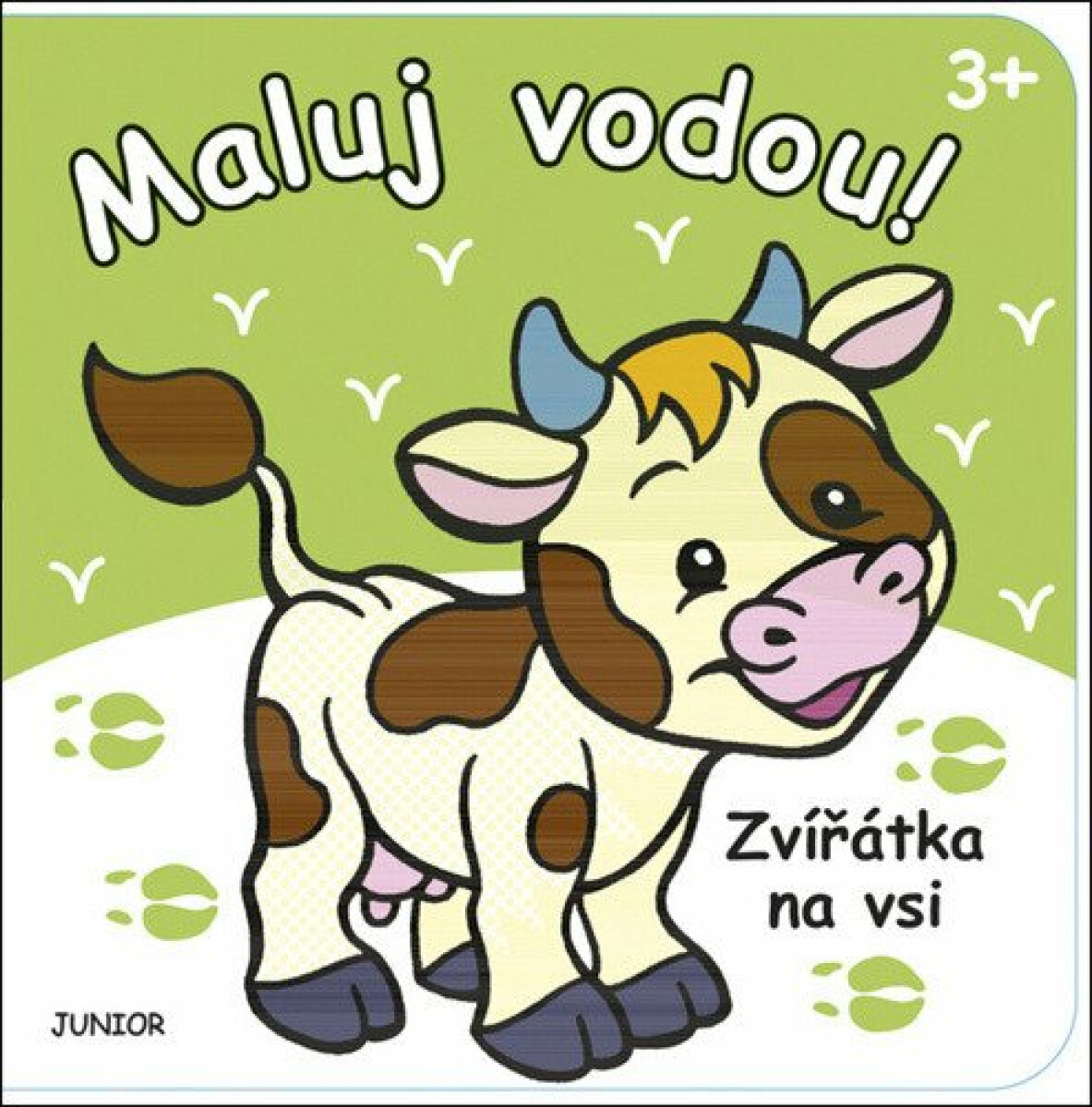 Kniha Zvířátka na vsi - Maluj vodou!