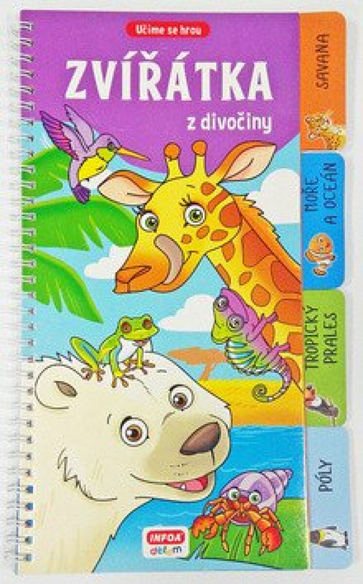 Kniha Zvířátka z divočiny