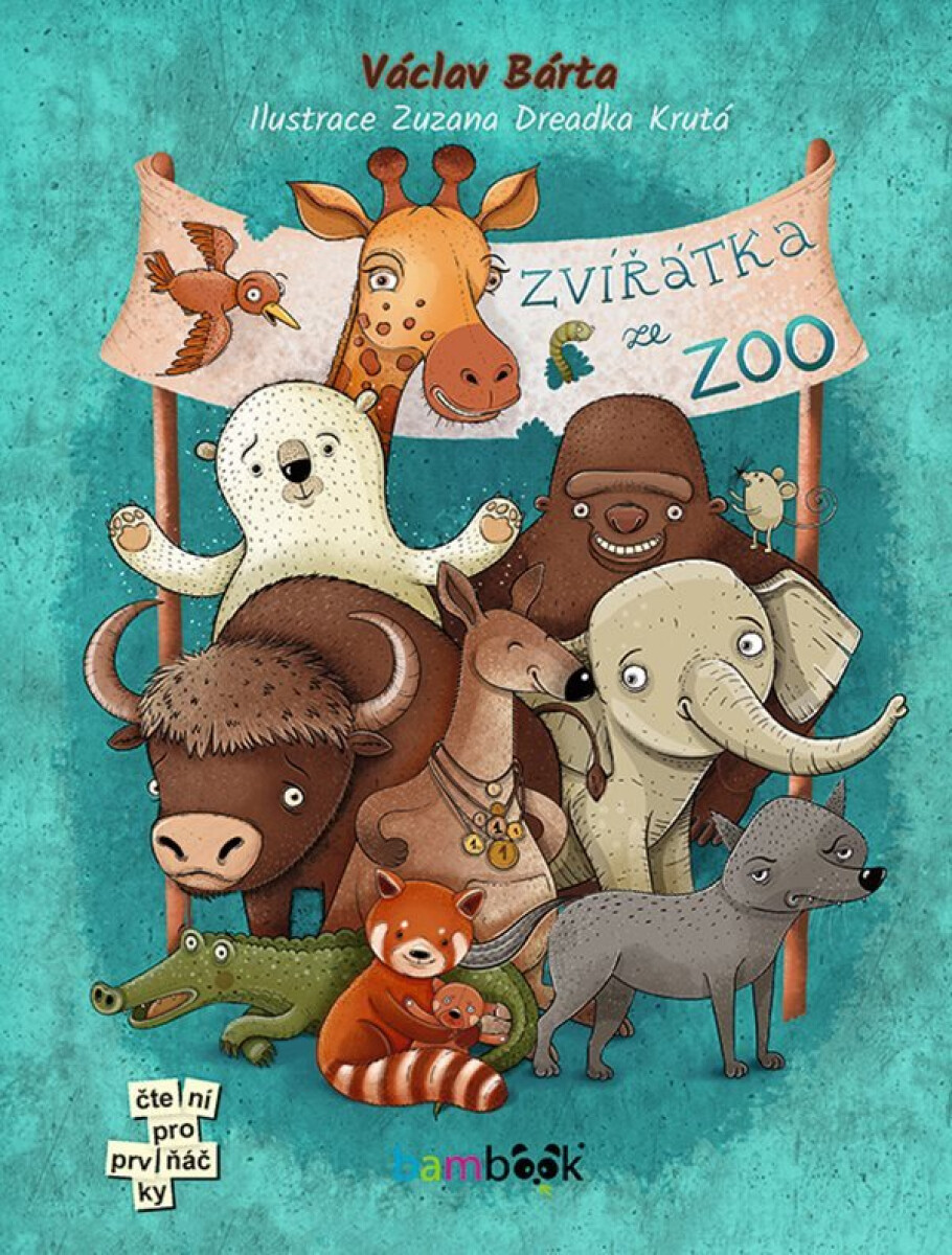 Kniha Zvířátka ze zoo