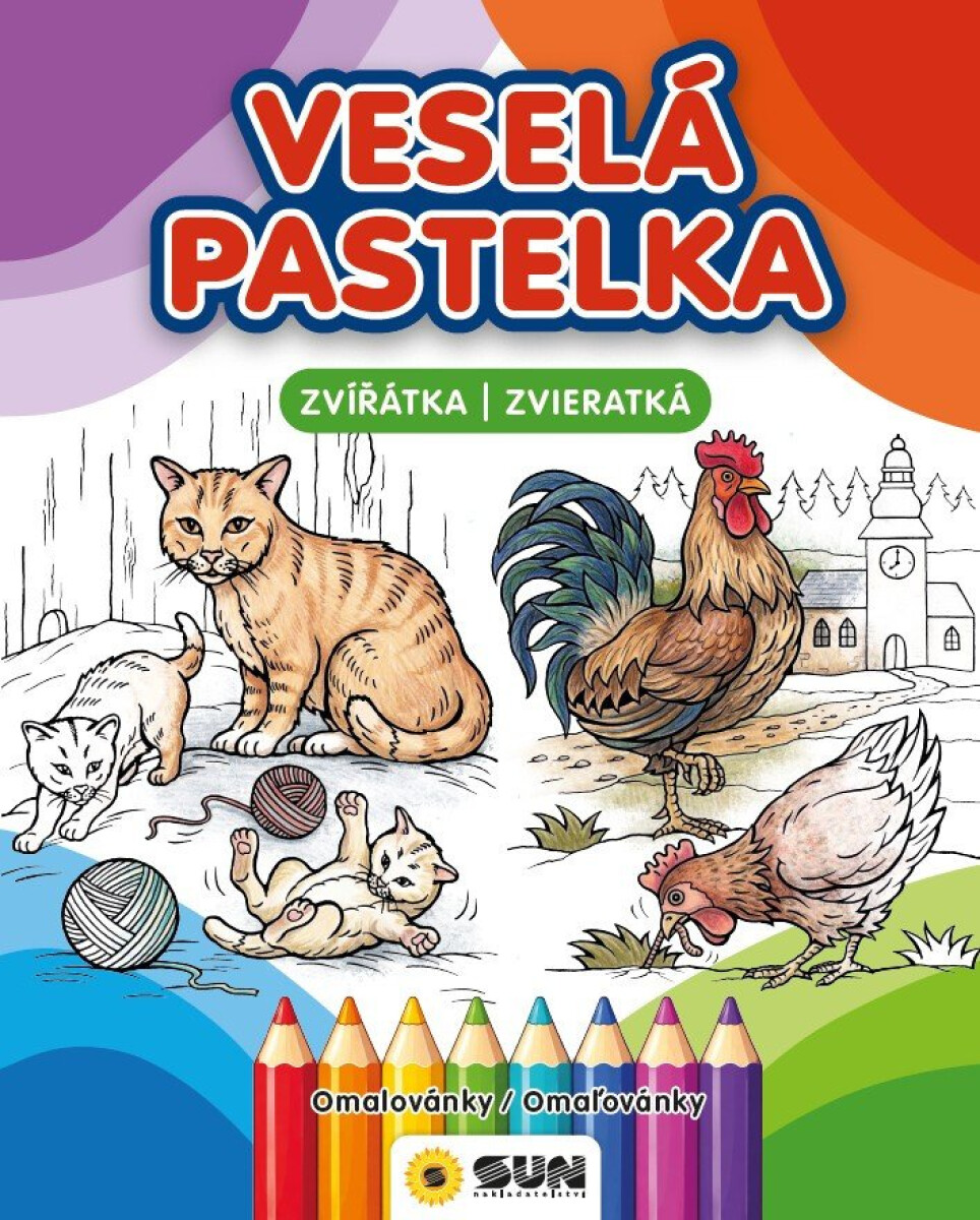 Kniha Veselá pastelka